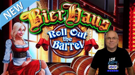 NEW!! BIER HAUS ROLL OUT THE BARREL Slot Machine (L&W).